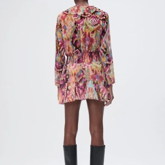 Zara multi patterned mini tunic dress - Picture 2 of 7